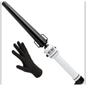 HOT TOOLS Nano Ceramic Extra Long Tapered Curling Iron 3/4" to 1 1/4"